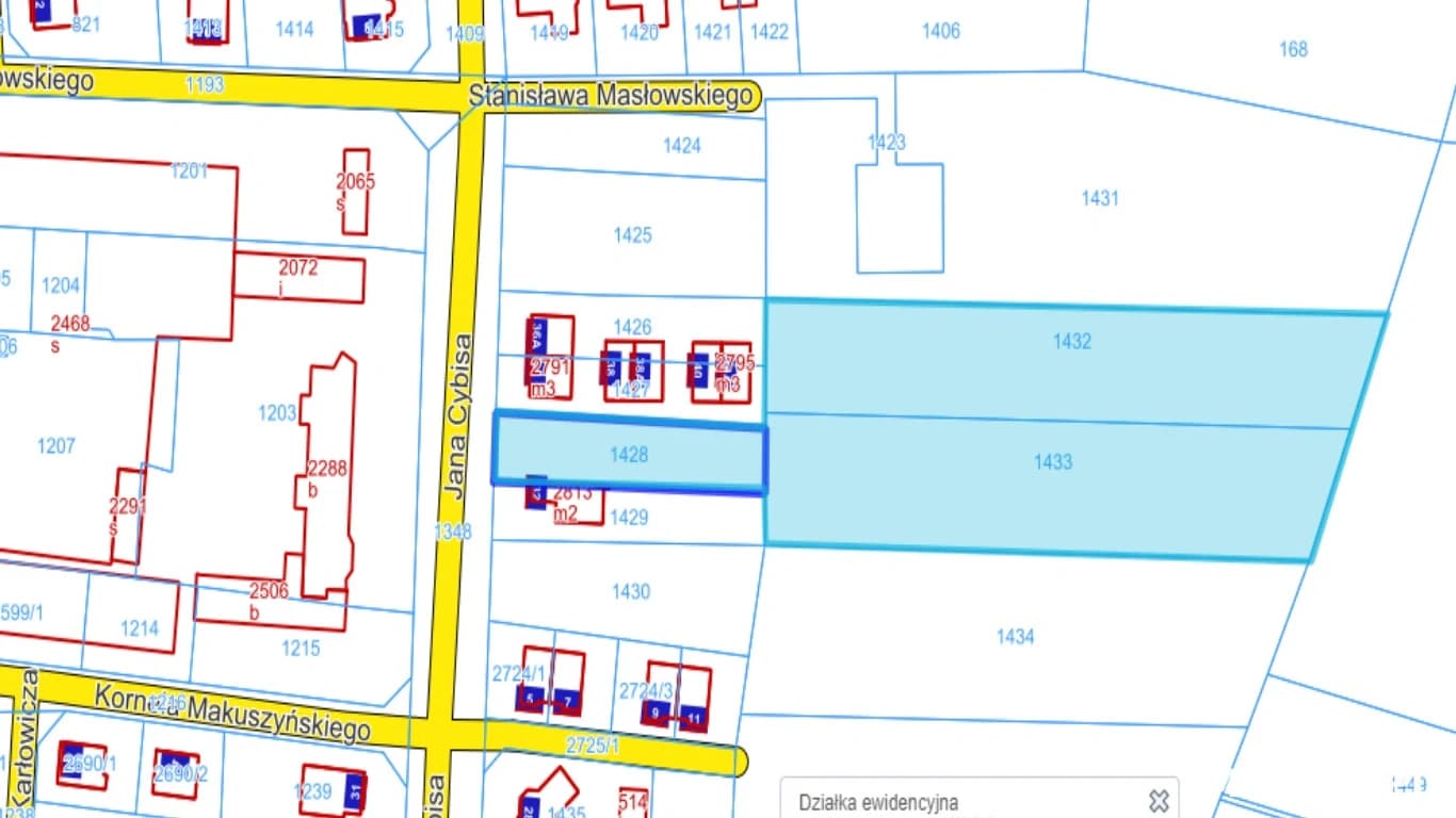 🏡 Duża działka z ogromnym potencjałem – Opole-Grudzice, ul. Cybisa