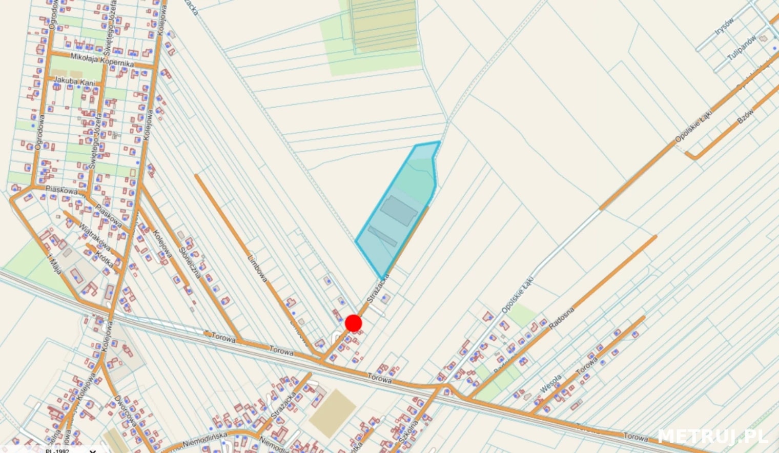 2,5 Ha pod osiedle lub pod komercję Mechnice ul. Strażacka
