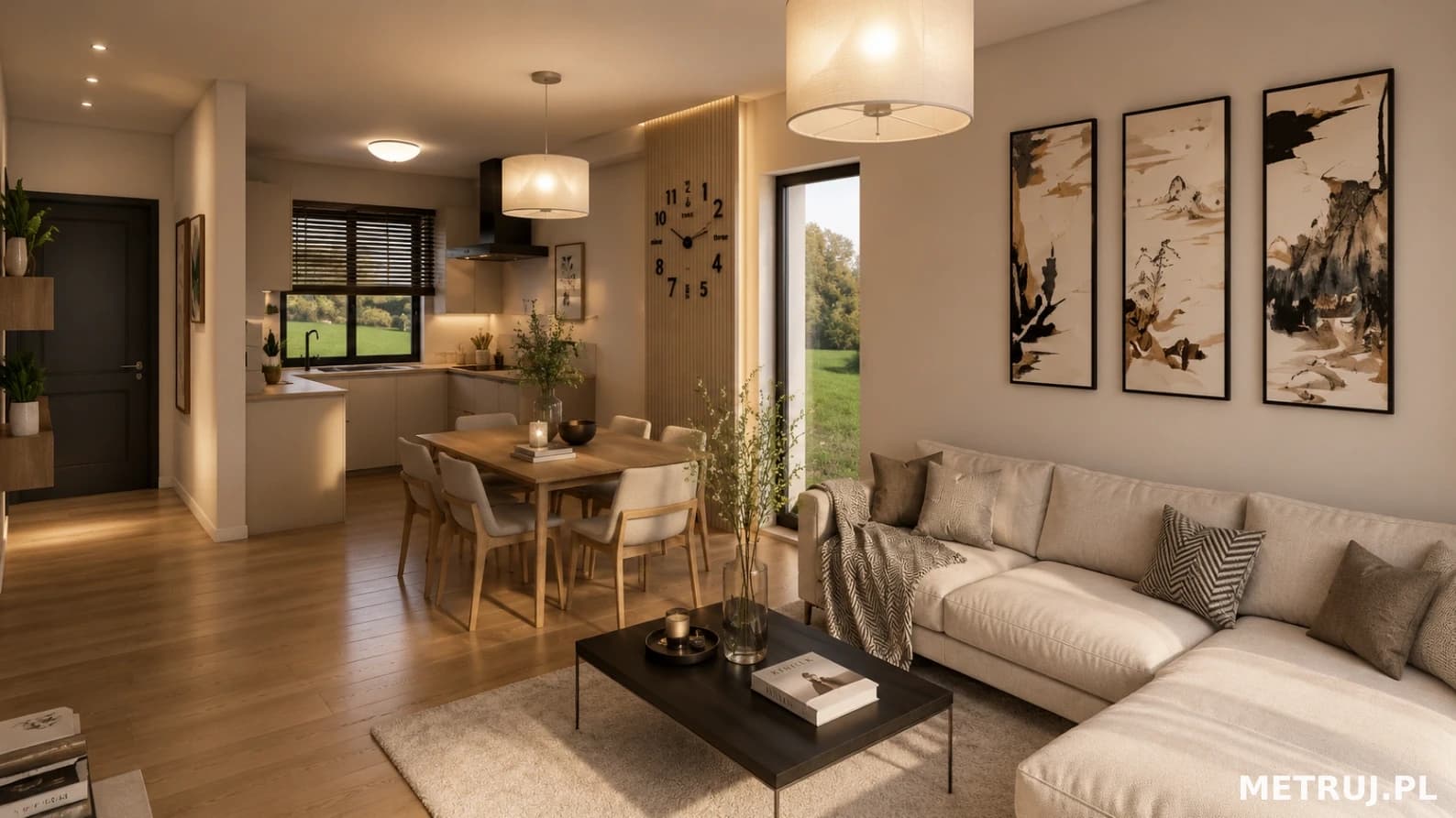 Bliźniak w spokojnej okolicy z ogrodem i 2 miejscami postojowymi | 75,39 m² | 4 pokoje| Osiny|