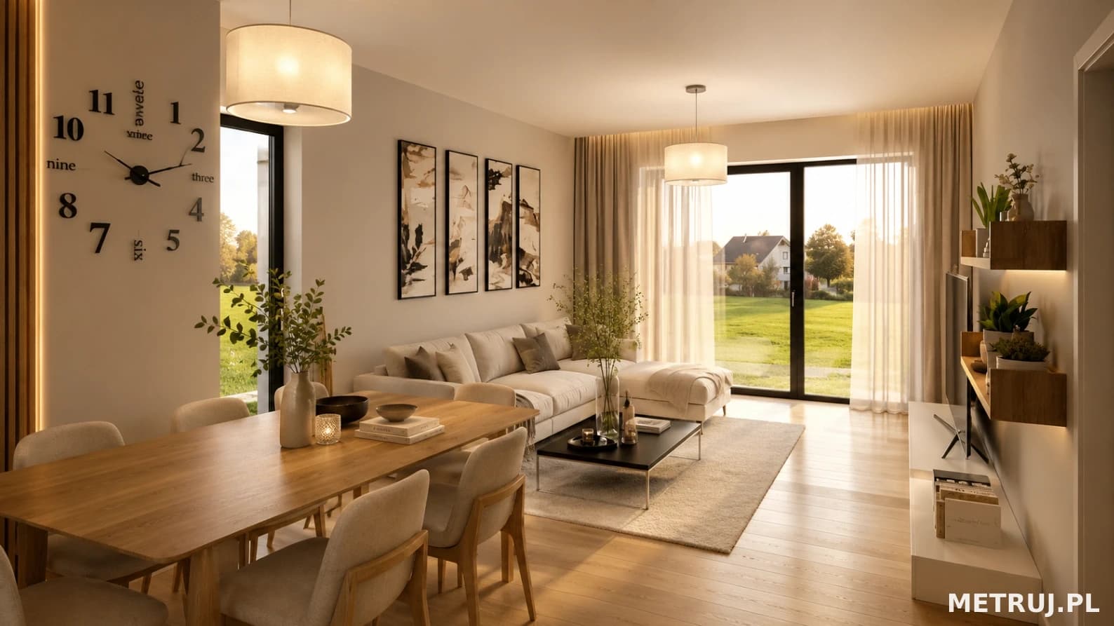 Bliźniak w spokojnej okolicy z ogrodem i 2 miejscami postojowymi | 75,39 m² | 4 pokoje| Osiny|