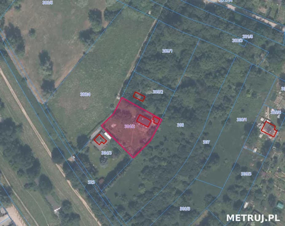 Sprzedam działkę 15 arów z budynkiem mieszkalnym, 3 km od rynku w Krakowie, + projekt modernizacji
